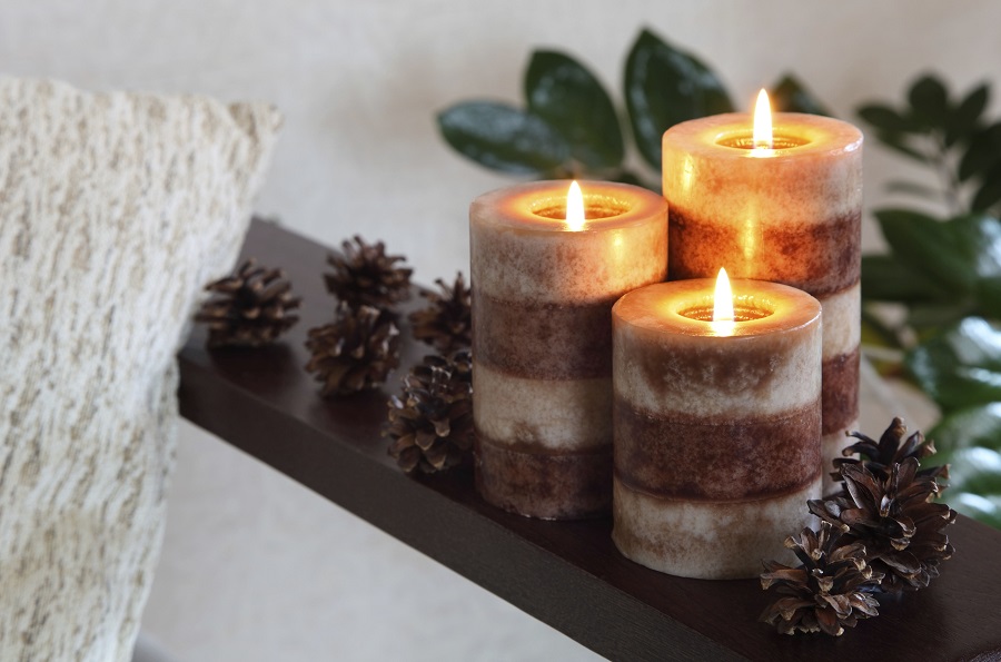 burning-scented-candles